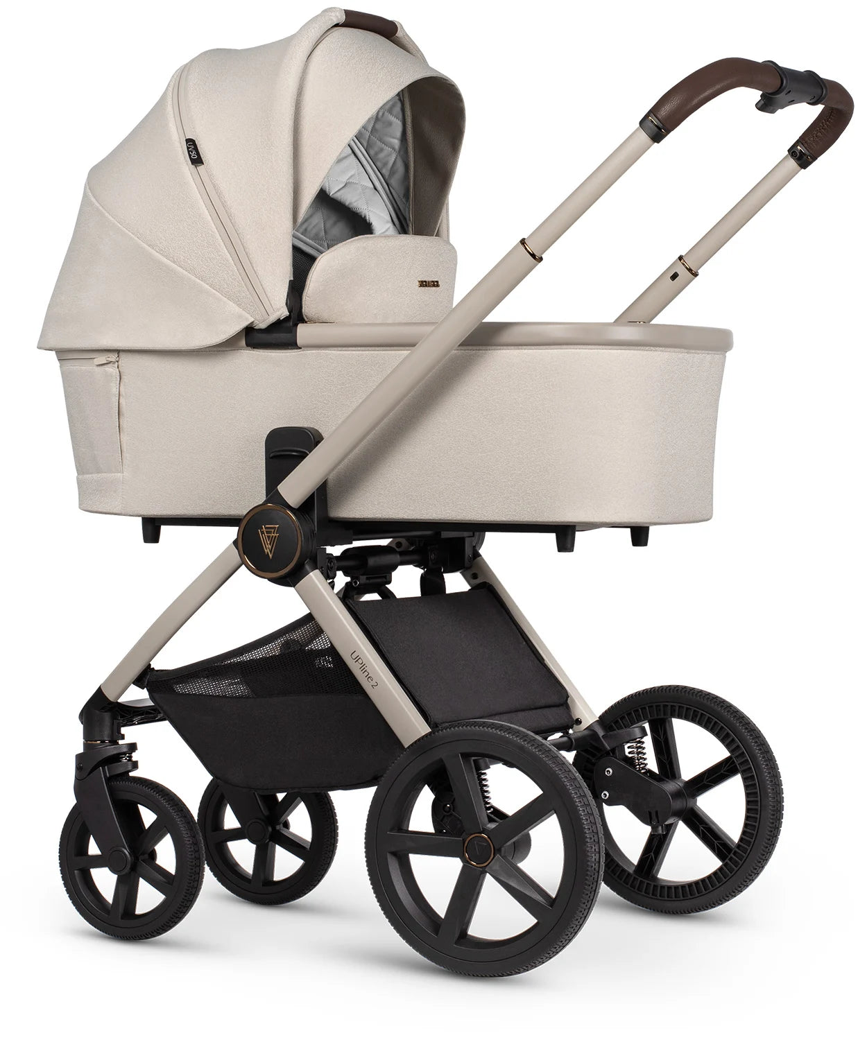 Комбинирана Количка 2 В 1 Upline 2 Stone Beige Venicci