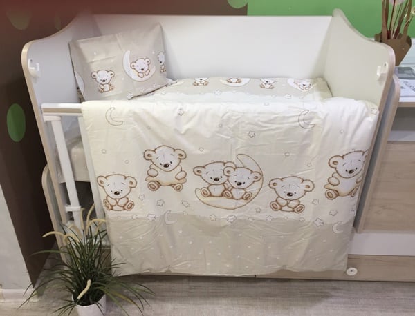 Детски Спален Комплект Розов Сънливко 3 Части Galix