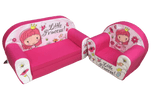 Комплект Разтегателен Диван И Фотьойл Little Princess Delta Trade