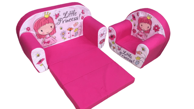 Комплект Разтегателен Диван И Фотьойл Little Princess Delta Trade