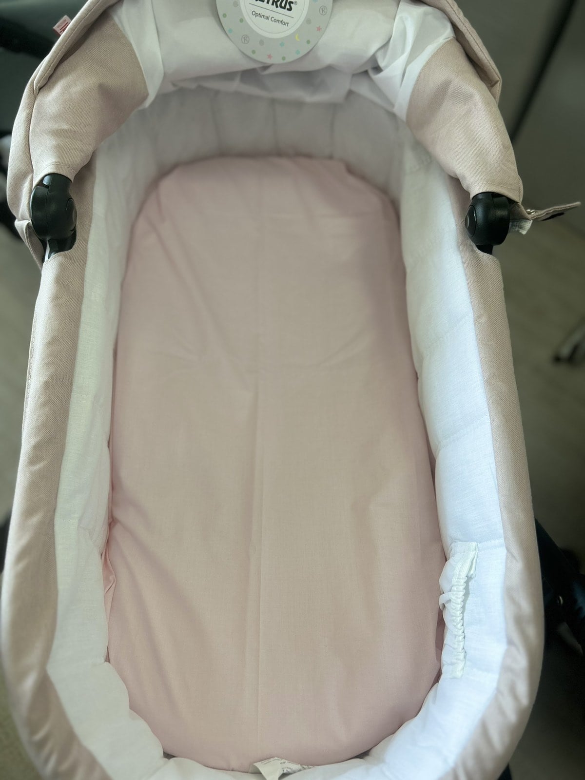 Чаршаф За Количка С Ластик Светло Син Galix