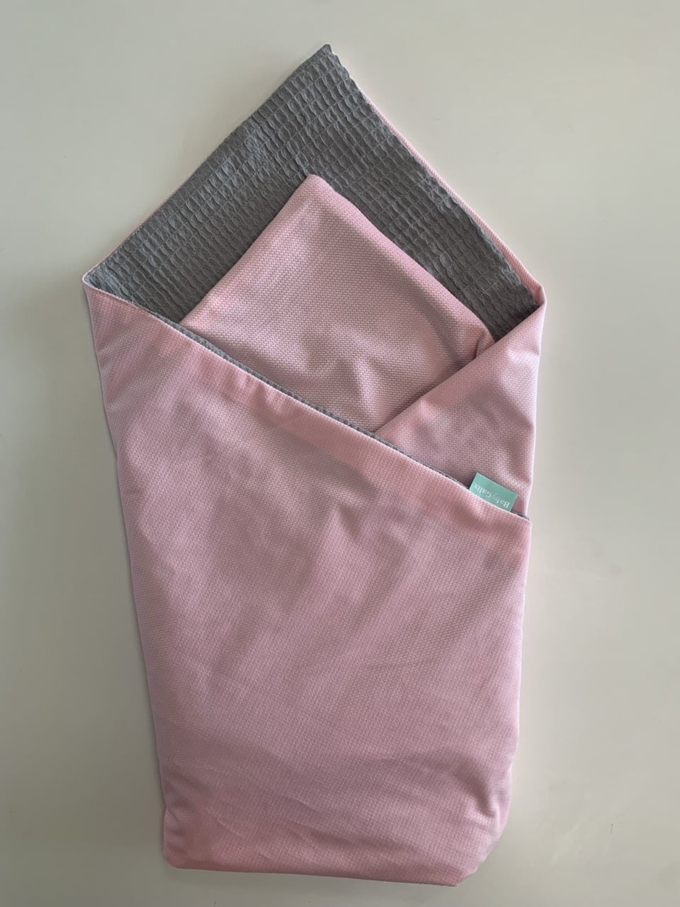 Двулицева Пелена За Изписване "прегърни Ме" + Панделка Пролет Лято Pink Grey Galix