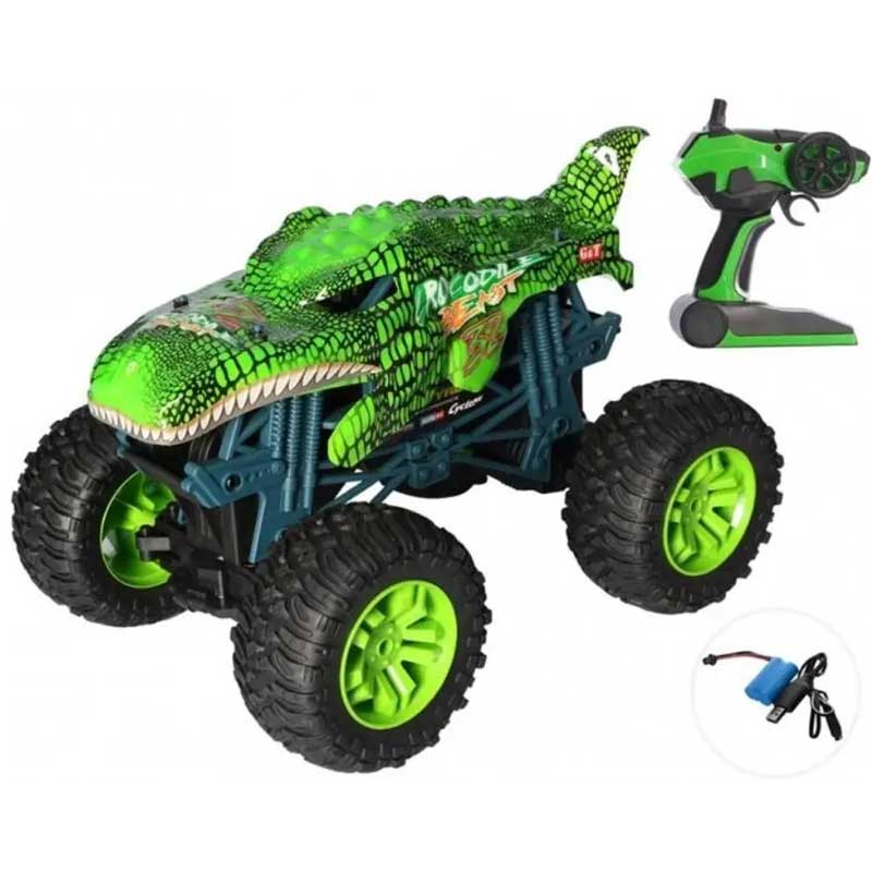 Jeep off-road „Monster”, pentru diverse terenuri, RC 1:10