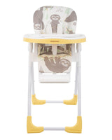 Scaun înalt Vitto Yellow Sloth