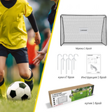 Poartă de fotbal Dunlop 300X205X120