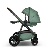 Ct5625 Wow 3 Бебешка Количка Meadow + Ct6087 Acorn Recline Столче За Кола + Ct6005 База Cosatto