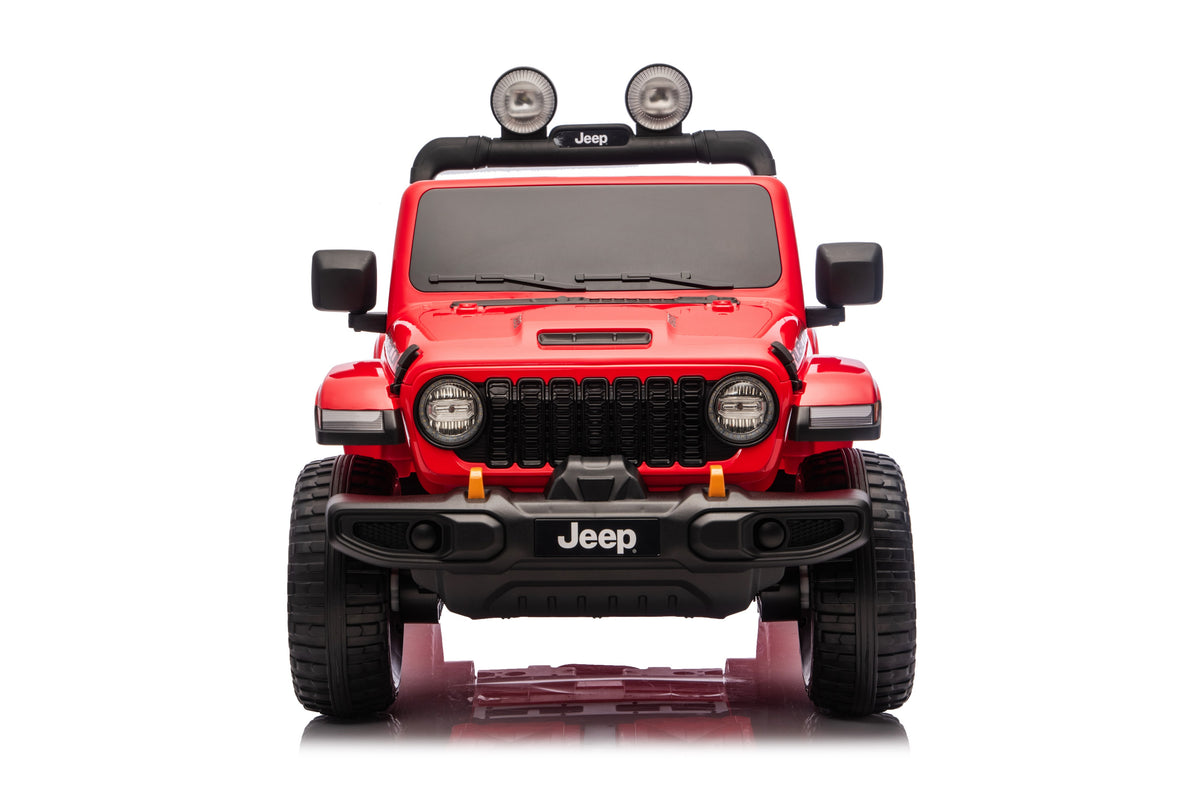 Акумулаторен Джип Licensed Jeep Wrangler Rubicon 392 Red Kikkaboo