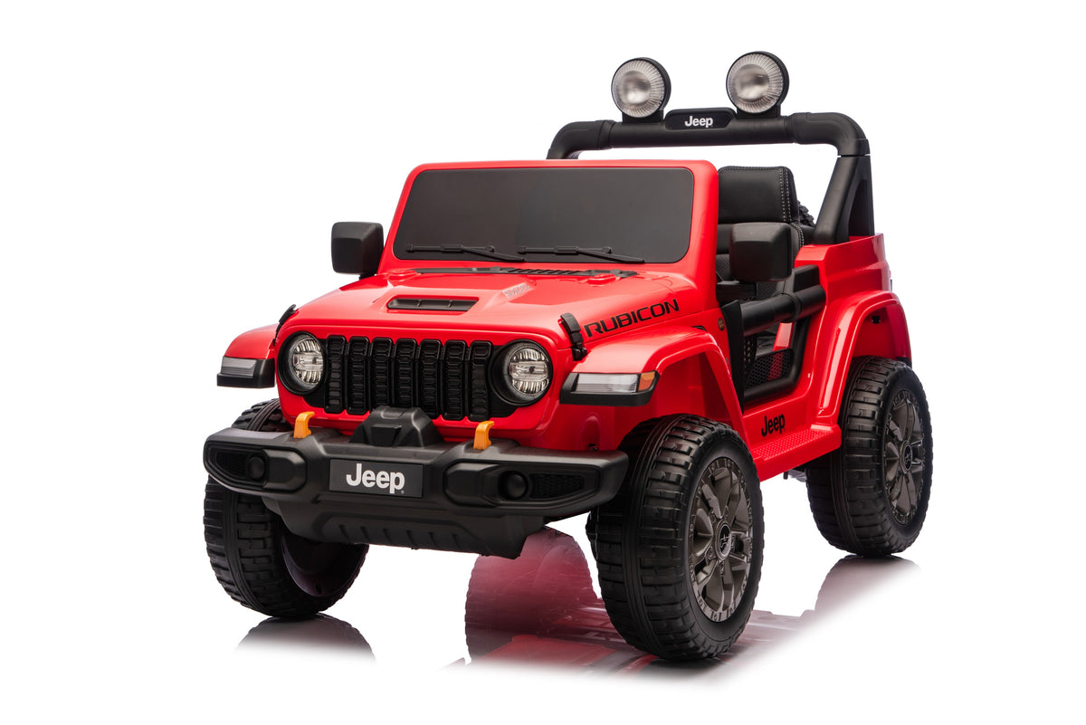 Акумулаторен Джип Licensed Jeep Wrangler Rubicon 392 Red Kikkaboo