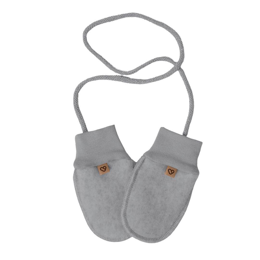 Бебешки Вълнени Ръкавички 0 12м Siera Grey Zaffiro