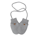Бебешки Вълнени Ръкавички 0 12м Siera Grey Zaffiro