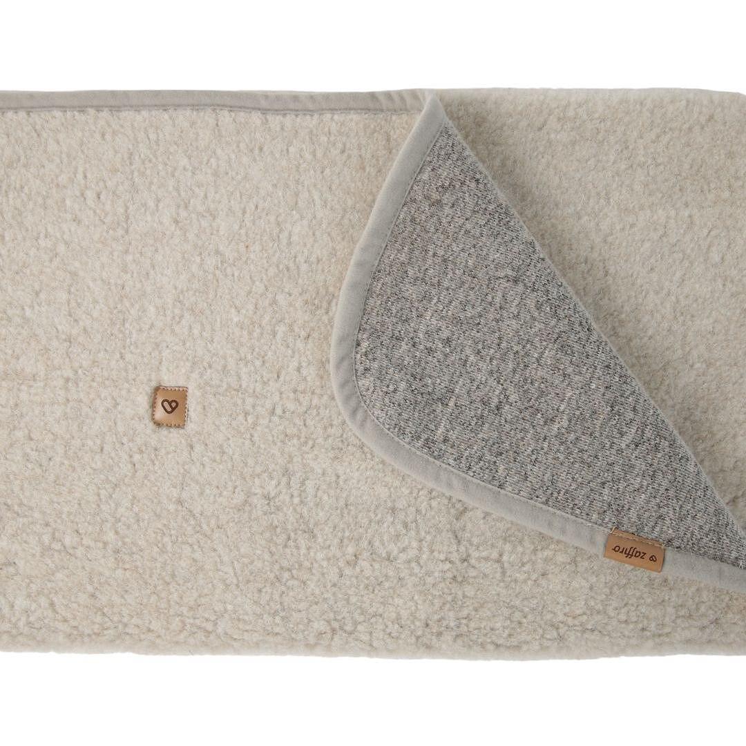 Бебешко Вълнено Одеяло 75x100 См Nevada Beige Zaffiro