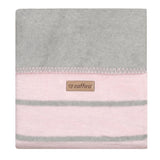 Памучно Бебешко Одеяло Alba 75x100 См Baby Pink Zaffiro