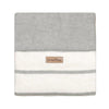 Памучно Бебешко Одеяло Alba 75x100 См Grey Zaffiro