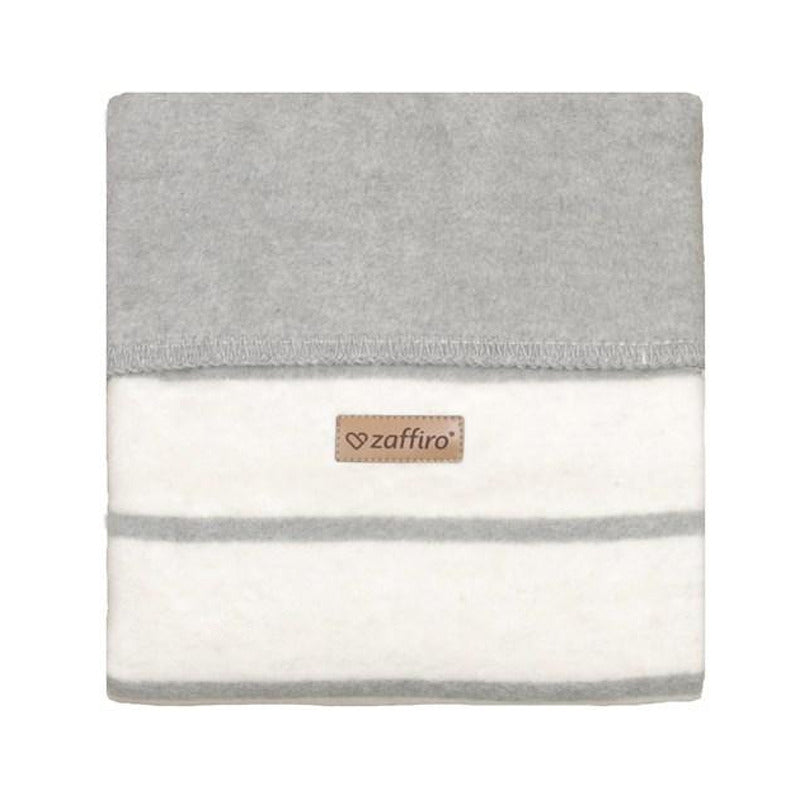 Памучно Бебешко Одеяло Alba 75x100 См Grey Zaffiro