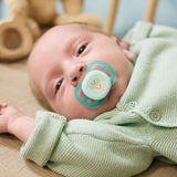 Залъгалки Ultra Start 0 2м Пастелни Декор Усмивка И Очички, Момче Philips Avent