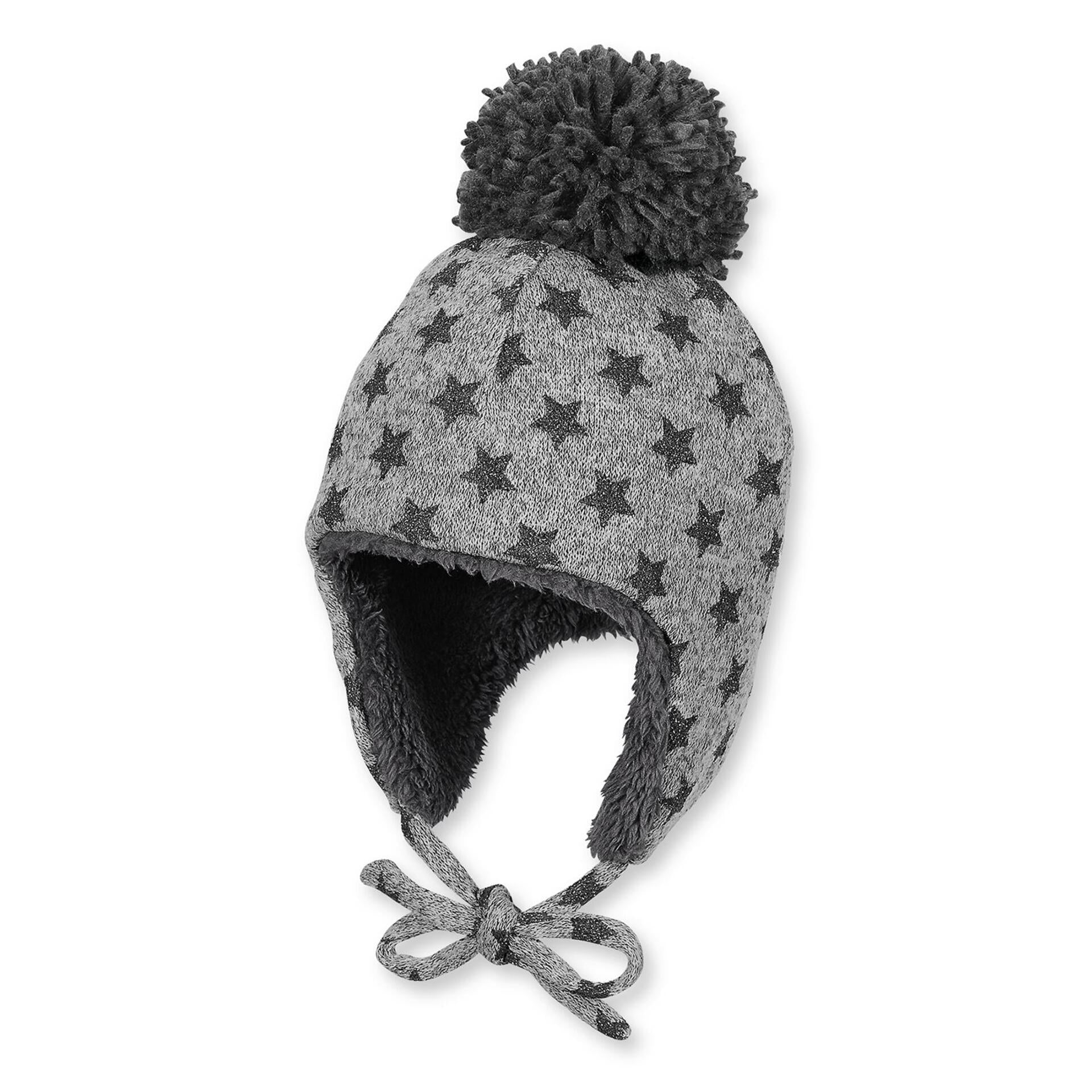 Зимна Шапка Сива На Звезди, 55 См. 4 6 Г. Sterntaler