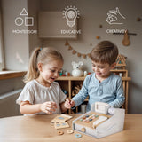 Дървена Играчка Касов Апарат Zopa