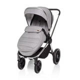 Детска Количка Move Cross Silver Grey Silver Zopa