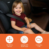 Детско Столче За Кола Beta (100 150см) I Size Isofix Grey Zopa