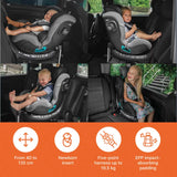 Детско Столче За Кола С Основа Voyager Maxi (40 135см) Toffee Brown Zopa