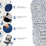 Дишаща Подложка Breeze За Количка Sailor Blue Zopa