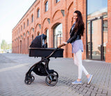 Комбинирана Количка 2 В 1 Mystic Royal Blue Silver Zopa