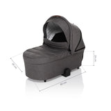 Кош За Новородено Move Night Black Zopa
