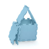 Подложка За Под От Пяна Puzzle 30x30 См. Floral Blue Zopa