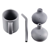 Силиконова Чаша 2в1 Dove Grey Zopa