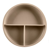 Силиконова Чиния С Разеления И Вакуум Sand Beige Zopa