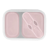 Силиконова Кутия За Обяд С Лъжица Large Old Pink Zopa