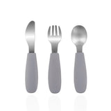 Силиконови Детски Прибори Dove Grey Zopa