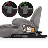 Столче За Кола Ibooster I Size (125см 150см) Boss Grey Zopa