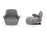Столче За Кола Ibooster I Size (125см 150см) Silver Grey Zopa
