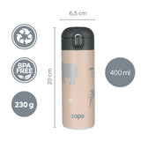 Термобутилка С Накрайник За Пиене 400 Ml Mountains Zopa