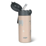 Термобутилка Със Силиконов Държач И Накрайник За Пиене 350 Ml Safari Zopa