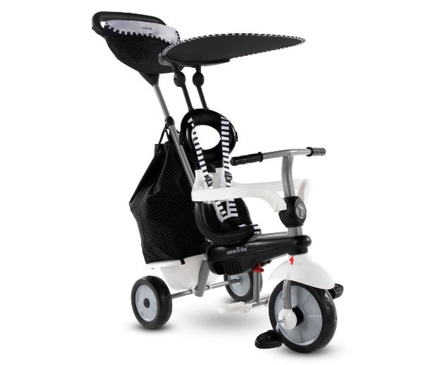 Детска Триколка Smartrike 4-В-1 Vanilla Plus, Черно И Бяло - Триколки - Smartrike - BebeMama