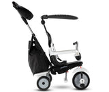 Детска Триколка Smartrike 4-В-1 Vanilla Plus, Черно И Бяло --- BebeMama