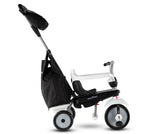 Детска Триколка Smartrike 4-В-1 Vanilla Plus, Черно И Бяло --- BebeMama