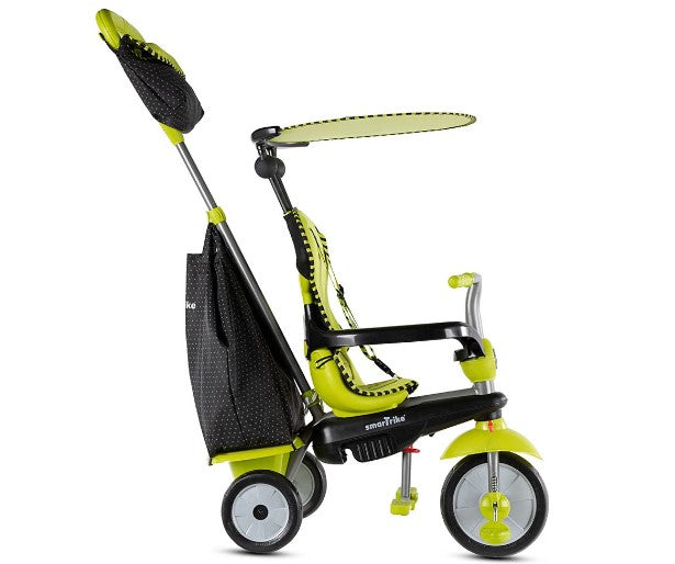Детска Триколка Smartrike 4-В-1 Glow, Зелена --- BebeMama