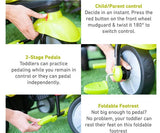 Детска Триколка Smartrike 4-В-1 Glow, Зелена --- BebeMama