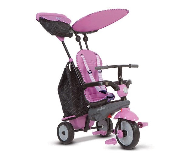 Детска Триколка Smartrike 4-В-1 Shine, Розова - Триколки - Smartrike - BebeMama