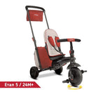 Сгъваема Триколка Smartfold 7-В-1, Червена --- BebeMama