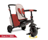 Сгъваема Триколка Smartfold 7-В-1, Червена --- BebeMama
