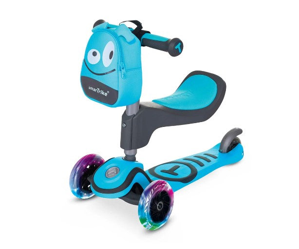 Детски Скутер Smartrike Т1, Син - Тротинетки - Smartrike - BebeMama