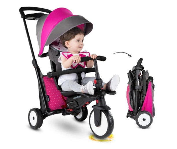 Сгъваема Триколка Smartfold Str5, Пеперуда - Триколки - Smartrike - BebeMama