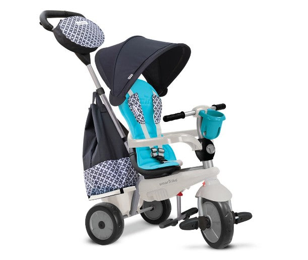 Триколка Smartrike 5-В-1 Deluxe, Синя - Триколки - Smartrike - BebeMama