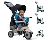 Триколка Smartrike 5-В-1 Deluxe, Синя --- BebeMama
