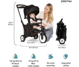 Сгъваема Триколка 7-В-1 Smartrike Str5, B&Amp;W --- BebeMama