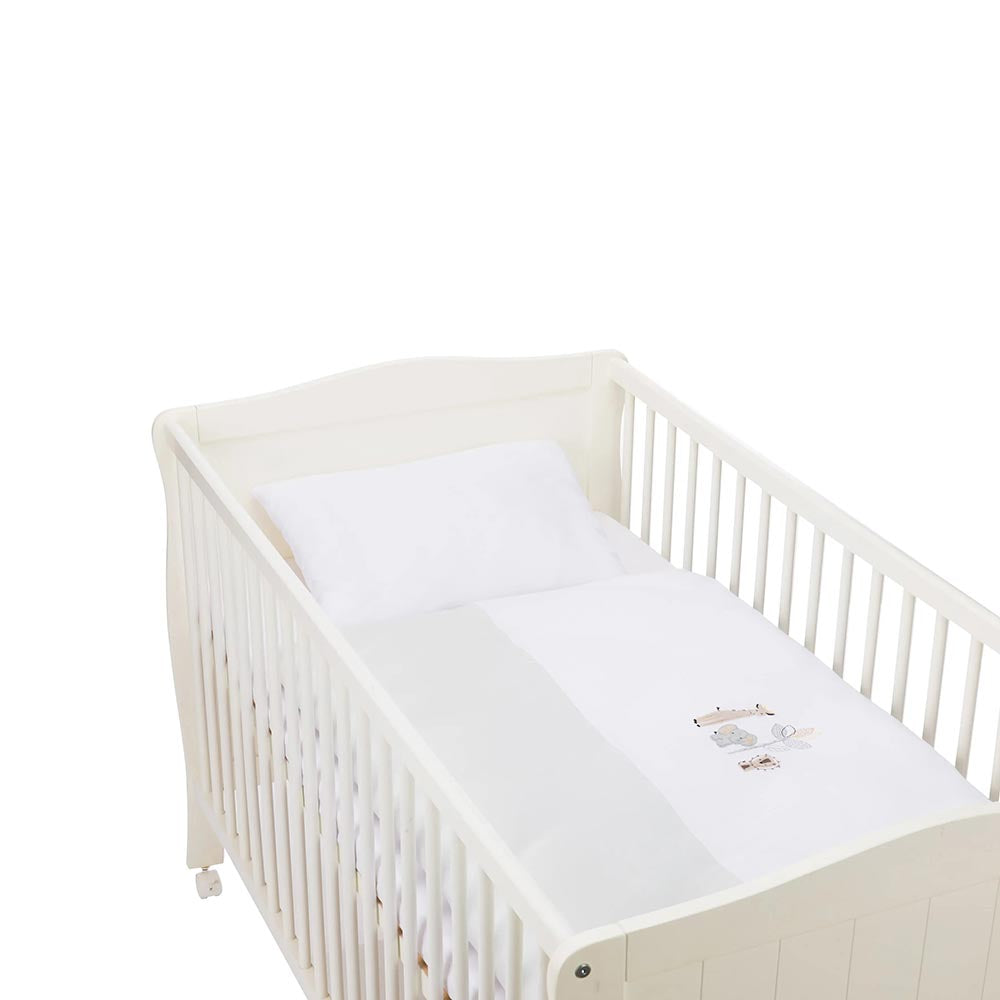 Комплект За Бебешко Легло - 2 Части (100 X 135 См) Fillikid Safari Taupe --- BebeMama
